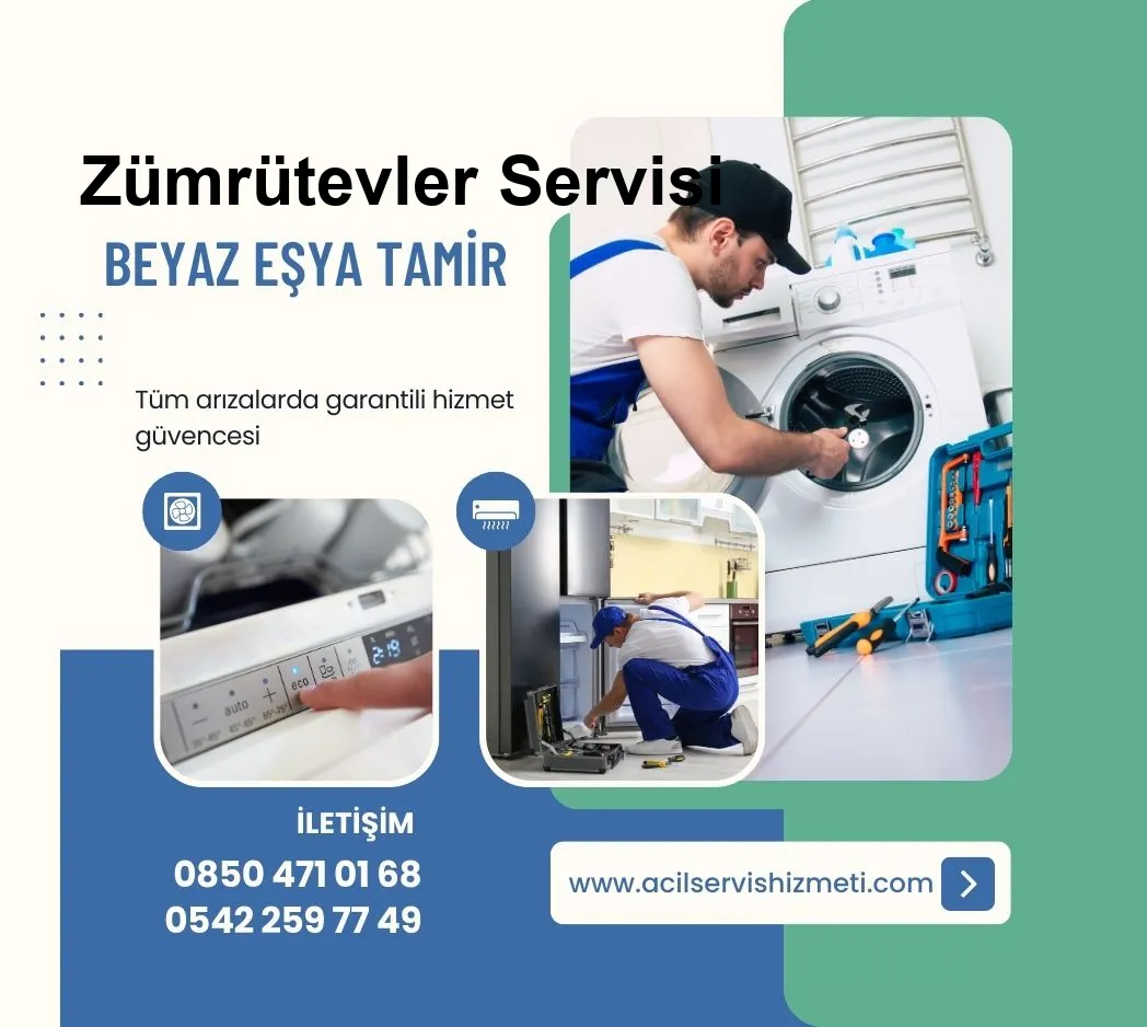 Zümrütevler Finlux Beyaz Eşya Tamir Servisi